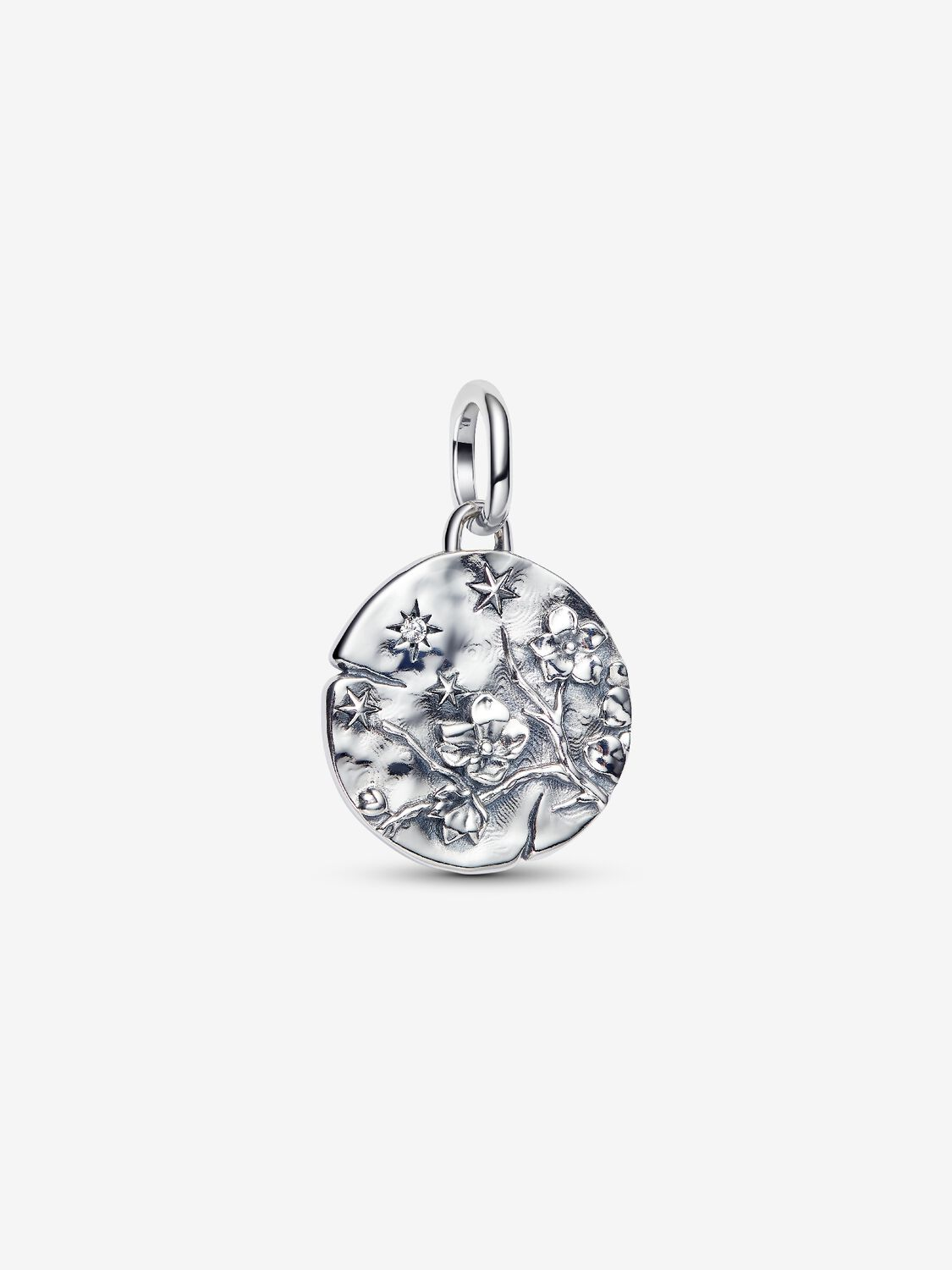 Charm Pandora Medallion Fiore di Ciliegio "Vivat Floreat" Argento Sterling 925