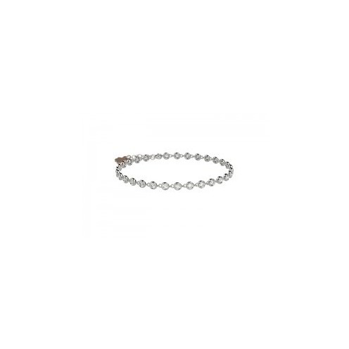 Bracciale Bimbo Nanan Orsetto Rosè con Zirconi Bianchi 