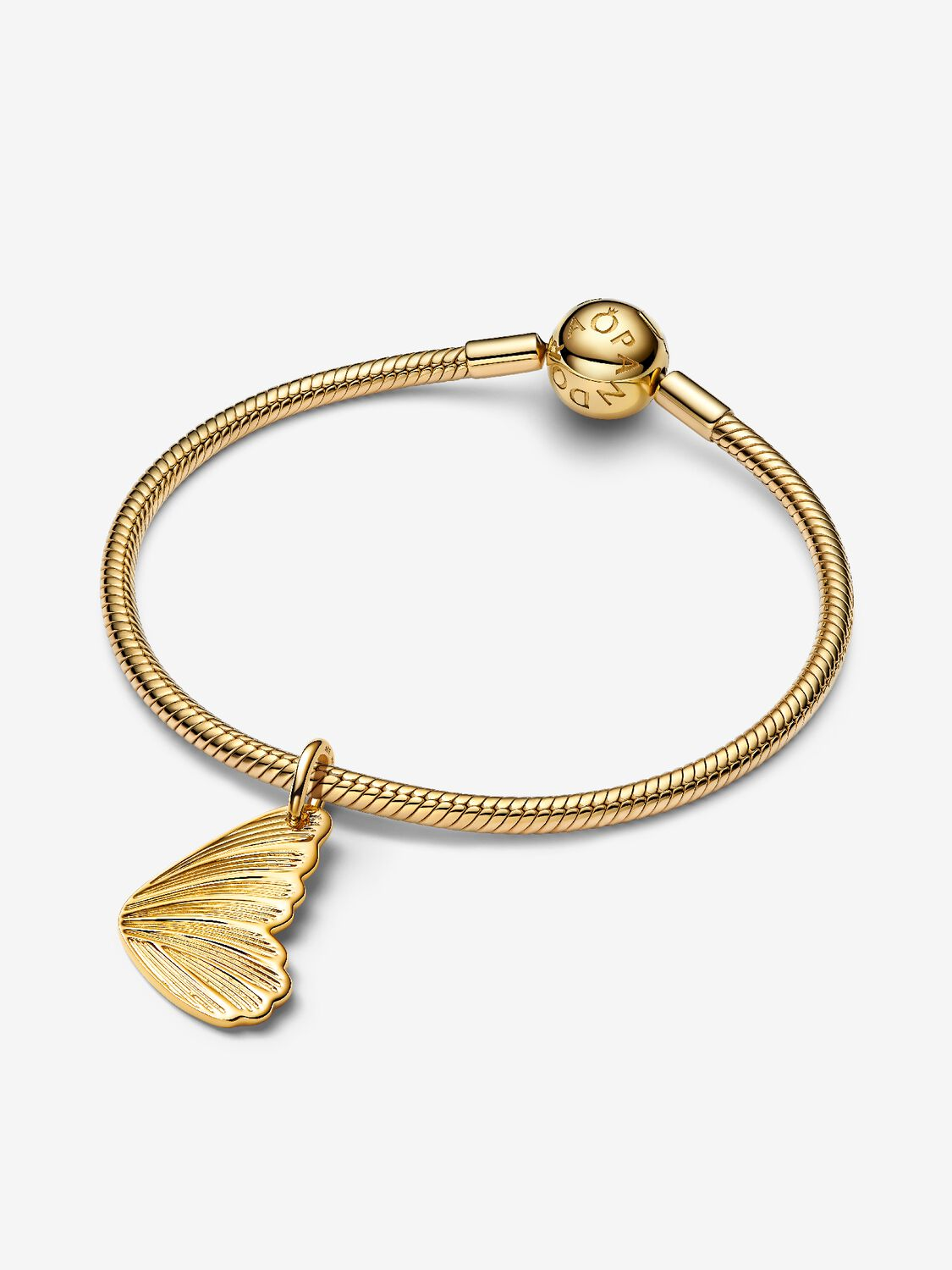 Charm Pendente Pandora Ali di Farfalla da Incidere