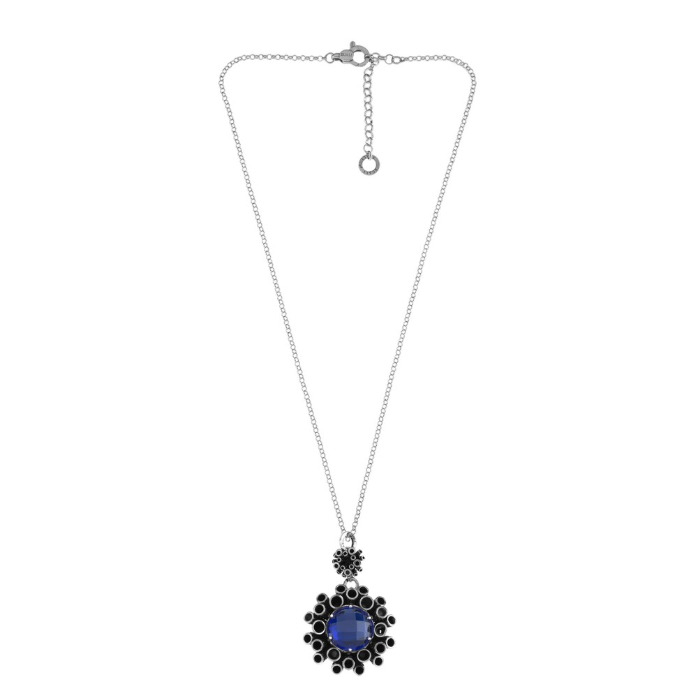 Collana Donna Suali "Meteorite" con Gemma Blu 