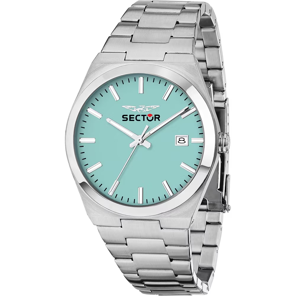 Orologio Uomo Sector C300 al Quarzo con Quadrante Azzurro 40 mm