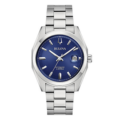 Orologio Donna Bulova Surveyor Automatico con Quadrante Blu 39 mm