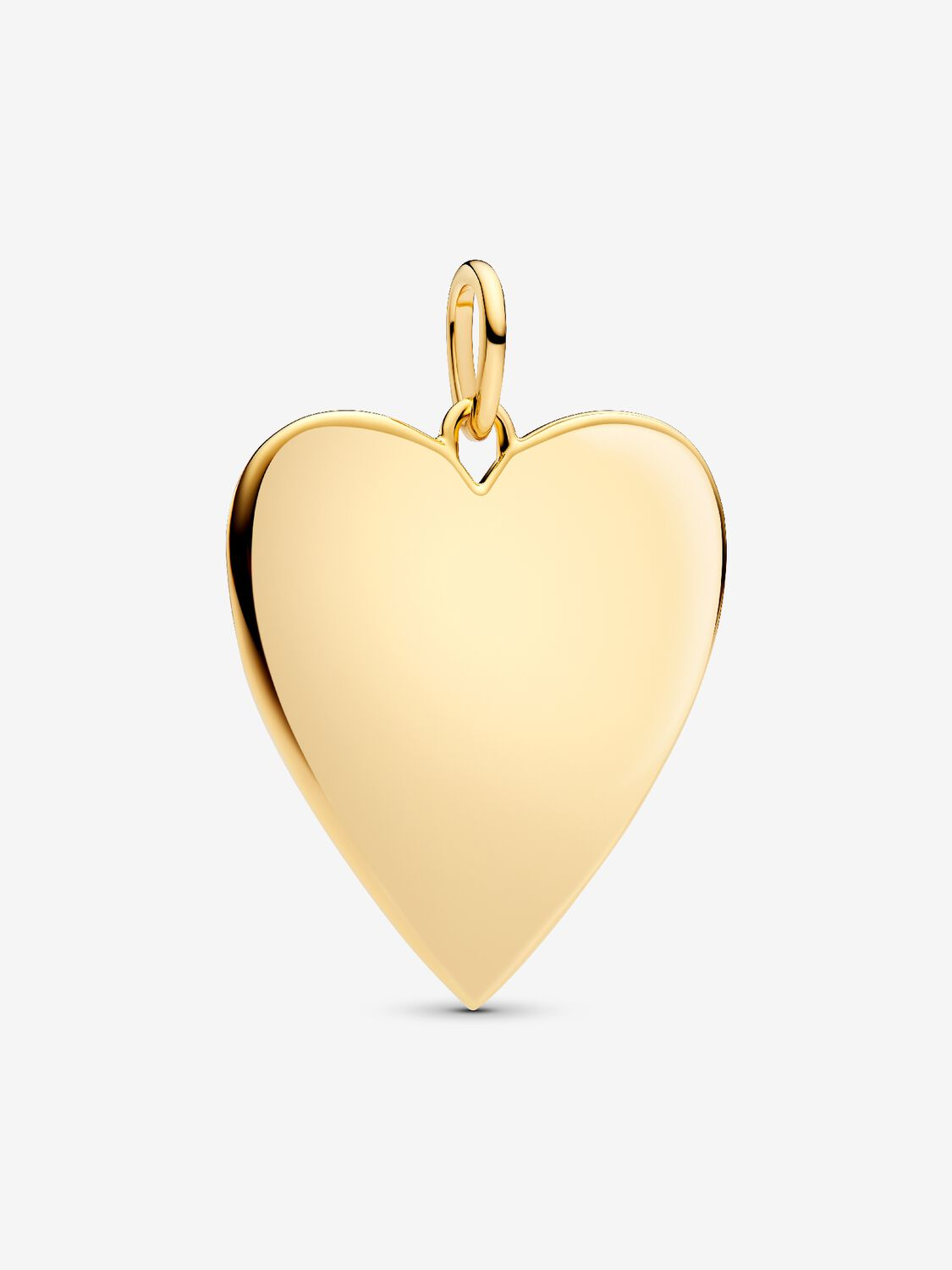 Charm Pendente Pandora Cuore Grande da Incidere