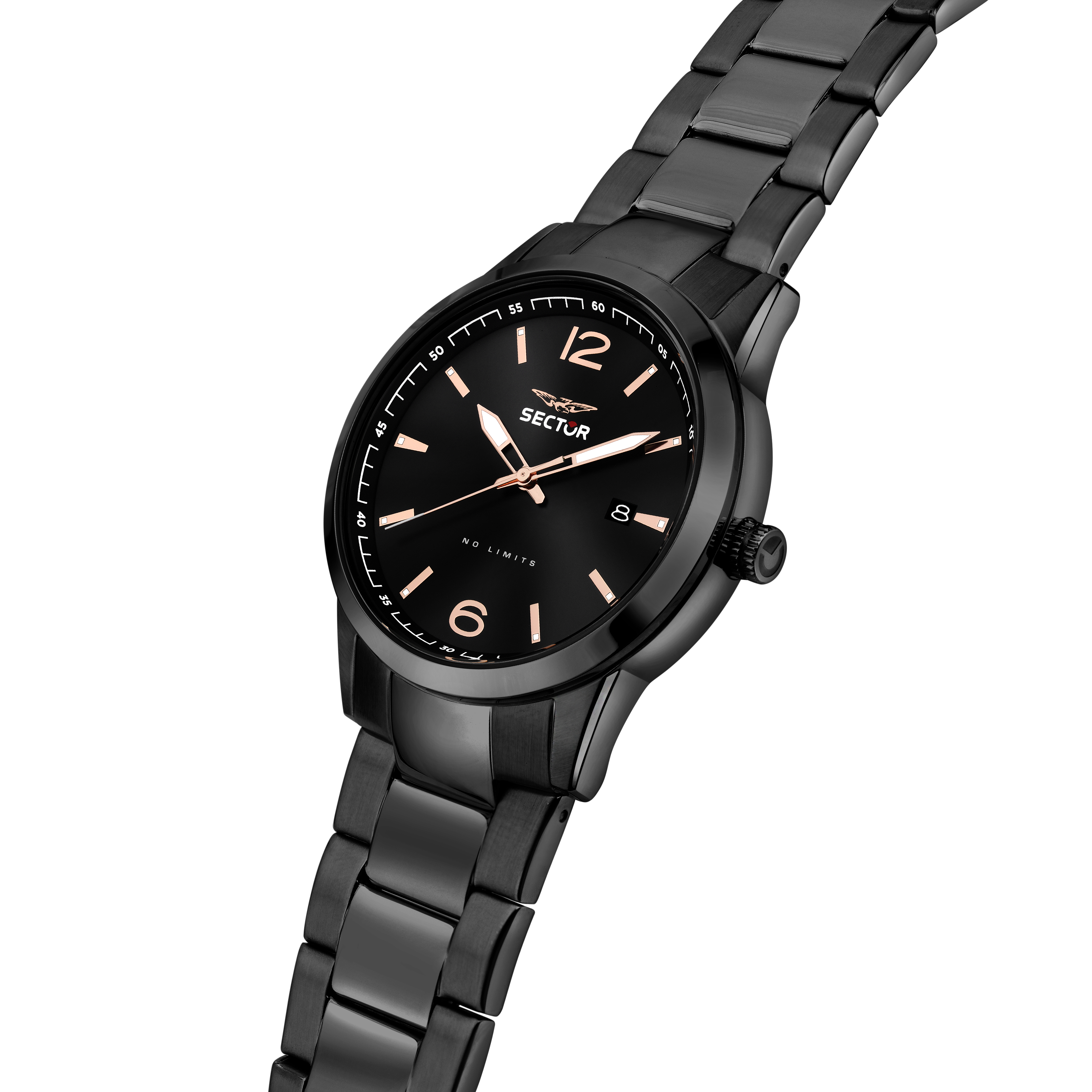 Orologio Uomo Sector 660 al Quarzo con Quadrante Nero 41 mm