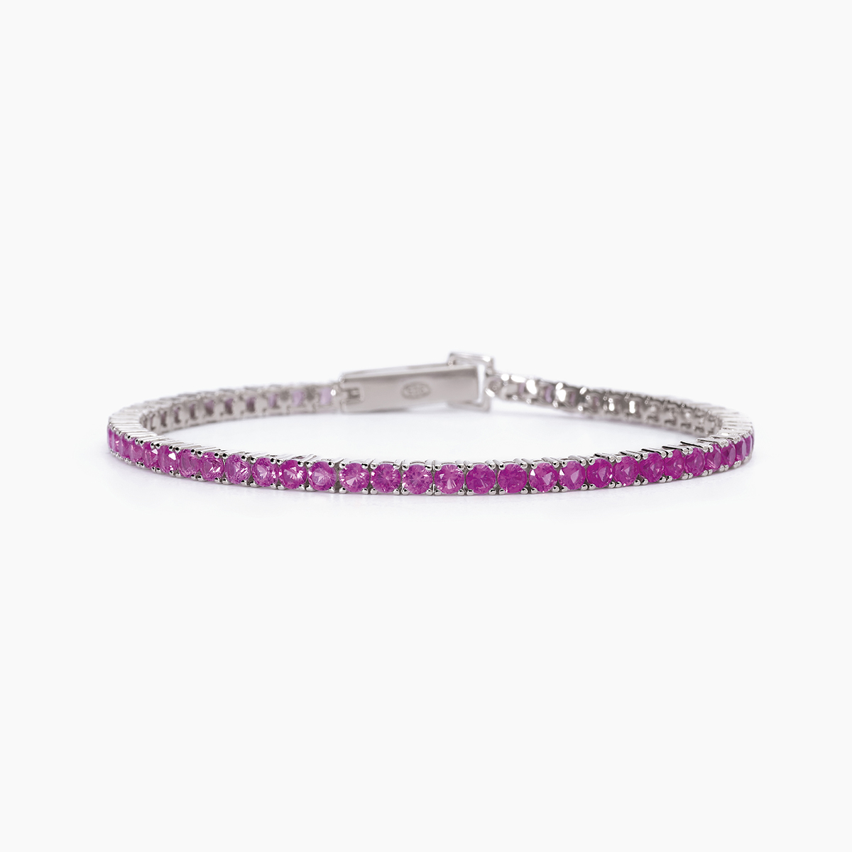 Bracciale Donna Mabina Tennis Club in Argento con Tormalina Sintetica Misura S