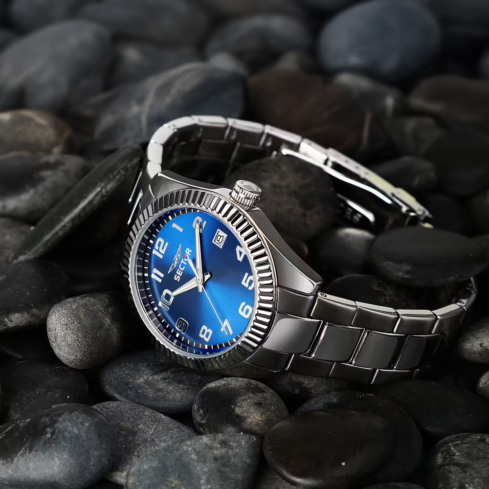 Orologio Uomo Sector 240 al Quarzo con Quadrante Blu 39 mm