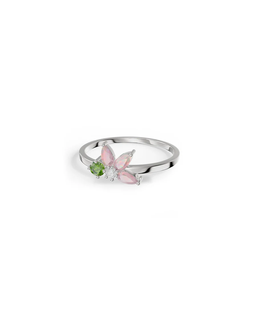 Anello Donna Amabile Petals Fantasia con Petali Rosa 