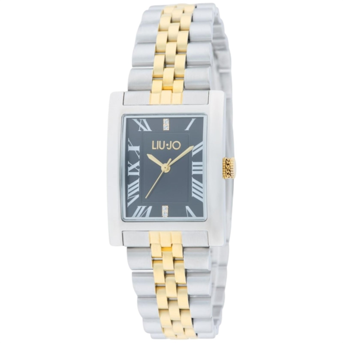 Orologio Donna LiuJo Casual Imperia al Quarzo con Quadrante Nero 32 mm  Bracciale Acciaio/Oro