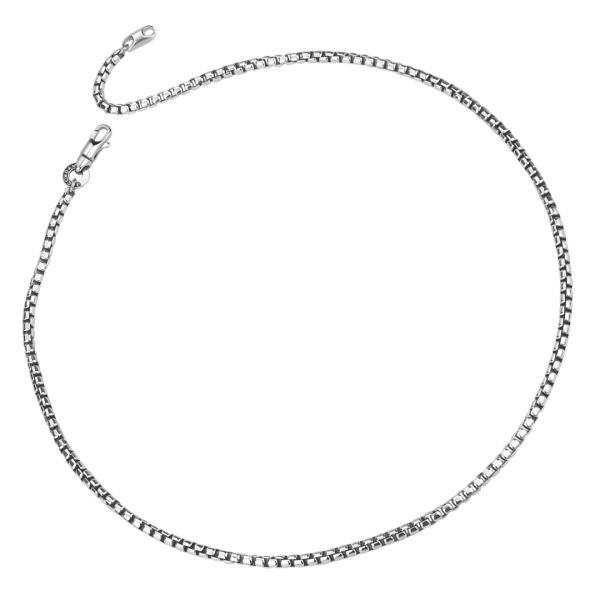 COLLANA BOCCADAMO MAGLIA VENEZIANA FILO MEZZO TONDO MEDIO - MGR106