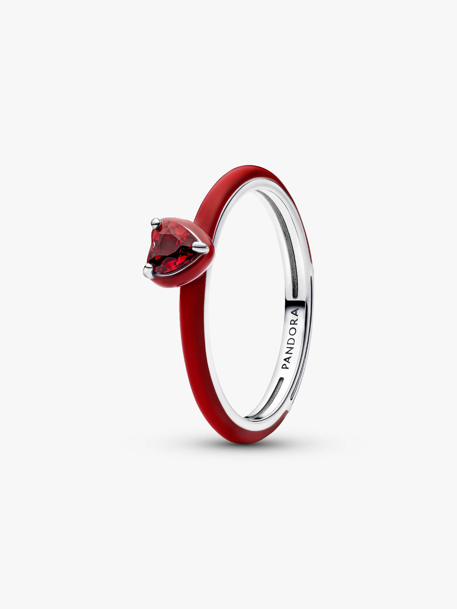 Anello Rosso Chakra Heart Pandora ME Argento Sterling 925