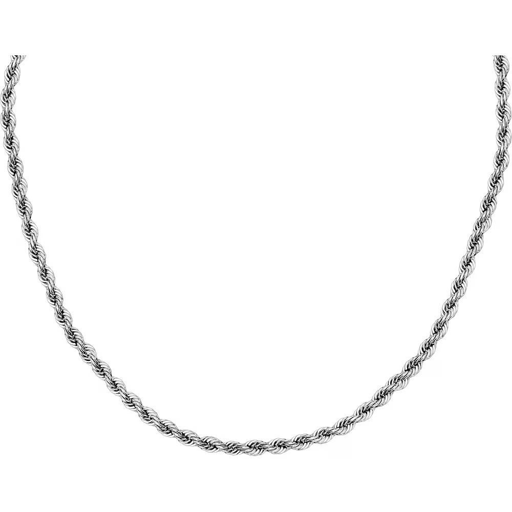 Collana Uomo Sector Basic Corda in Acciaio 