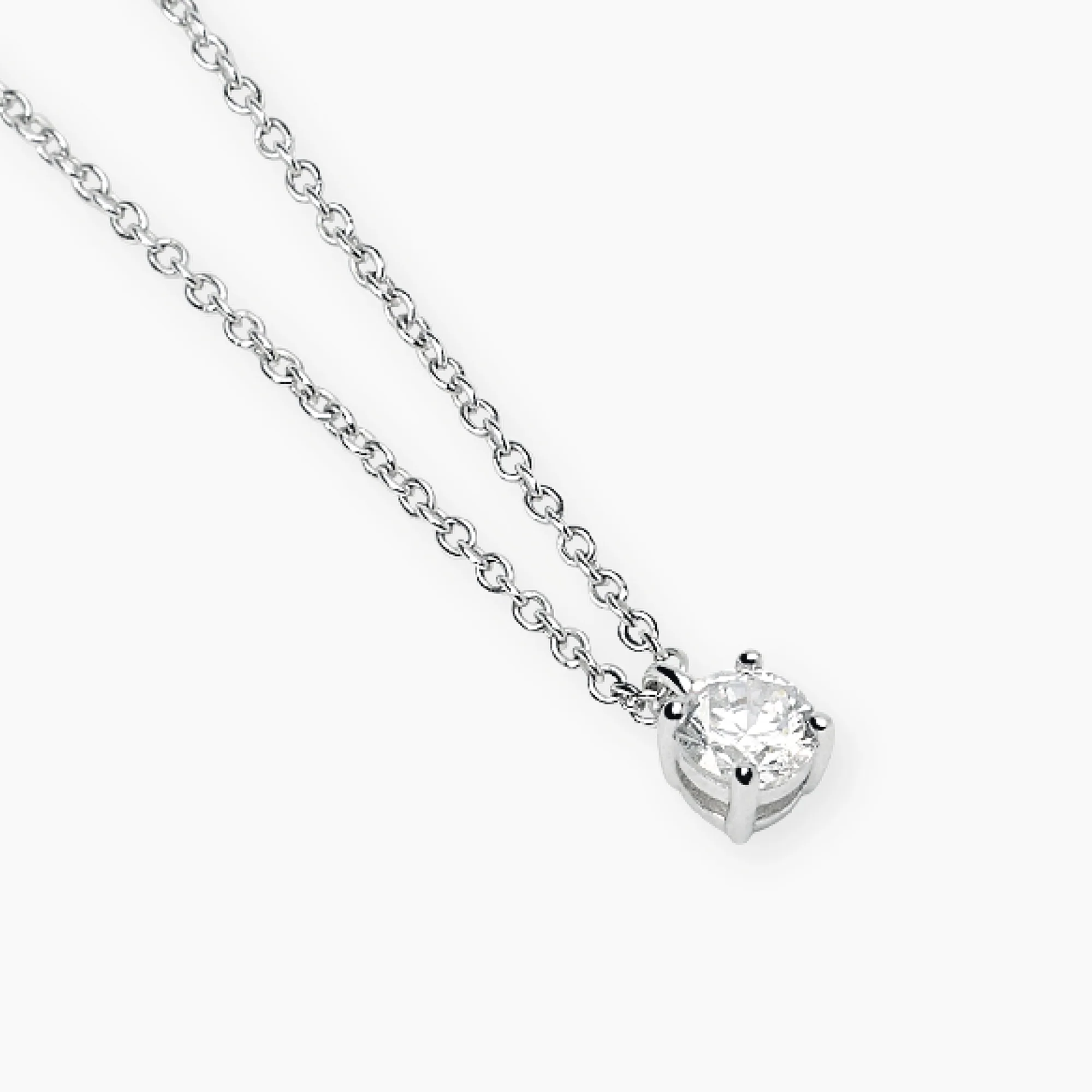 Girocollo Mabina Punto Luce con Diamante Lab-grown 0,25 Carati 