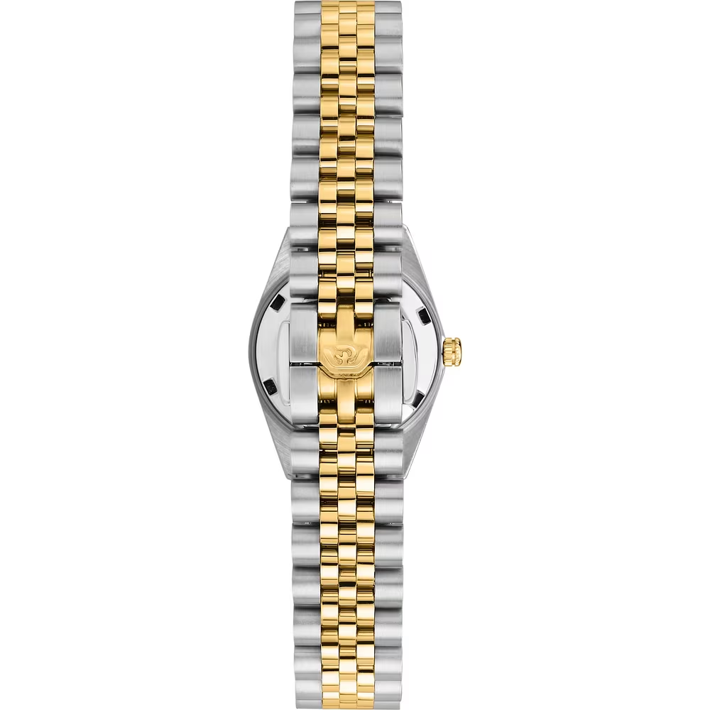 Orologio Donna Philip Watch Caribe Urban Mini con Quadrante Silver 24 mm con Diamanti Cinturino Acciaio/Oro