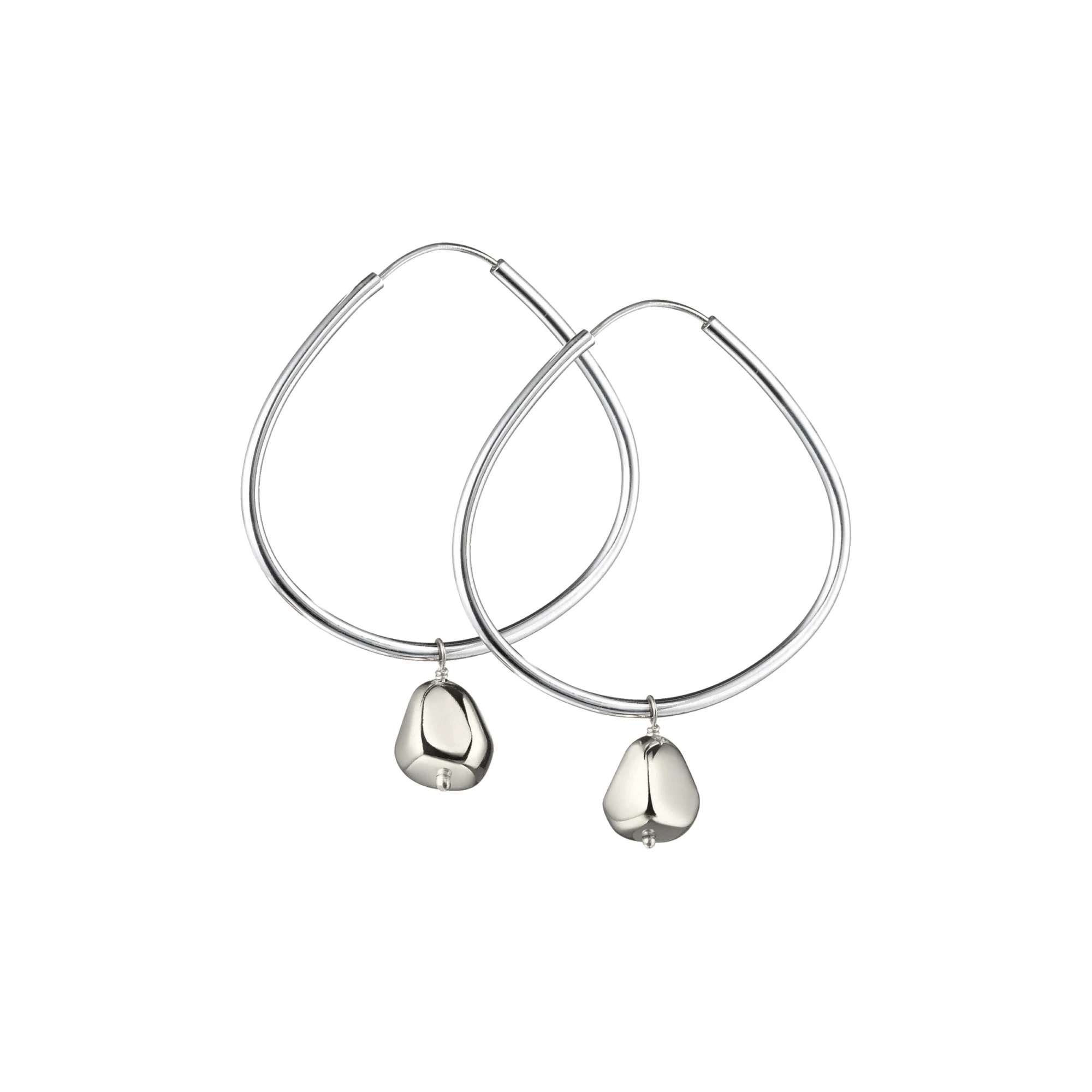 Orecchini Donna Breil Soffio Cerchio in Argento e Acciaio 