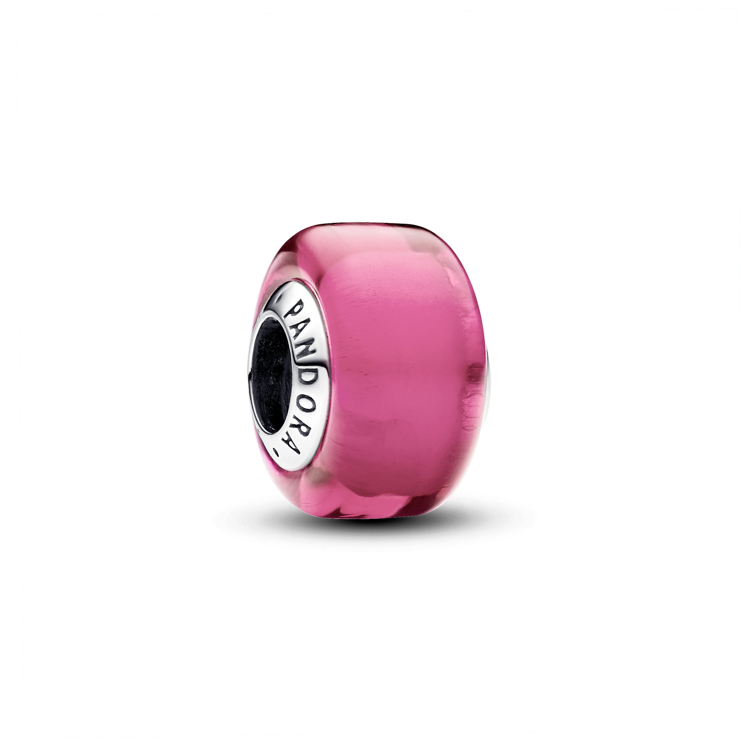 Charm Pandora Mini Vetro di Murano Rosa