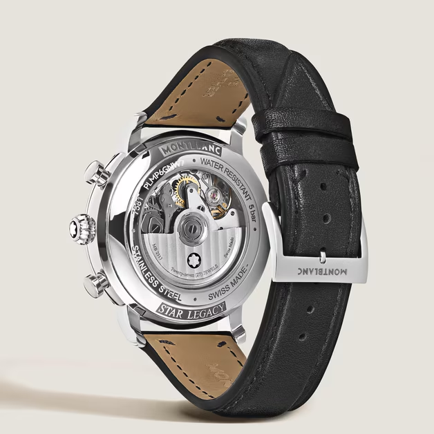 Orologio Uomo Montblanc Star Legacy Chronograph con Quadrante Antracite 42 mm 