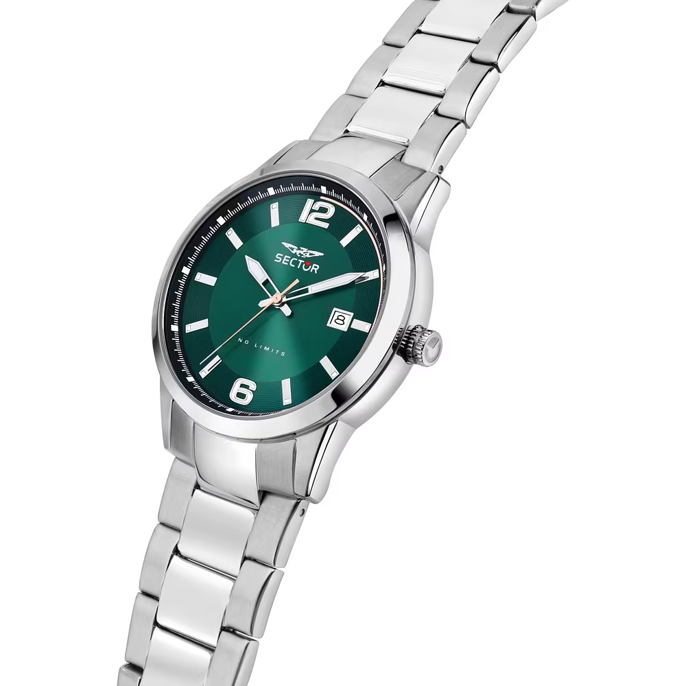Orologio Uomo Sector 660 al Quarzo con Quadrante Verde 41 mm