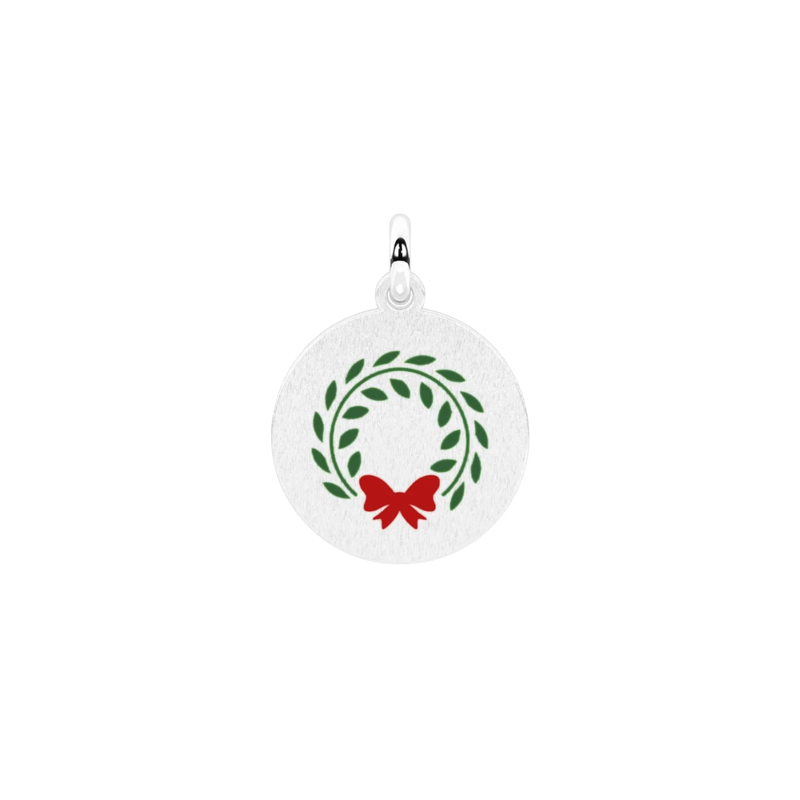 Charm Unisex Kidult Laurea in Acciaio con Corona D'Alloro 