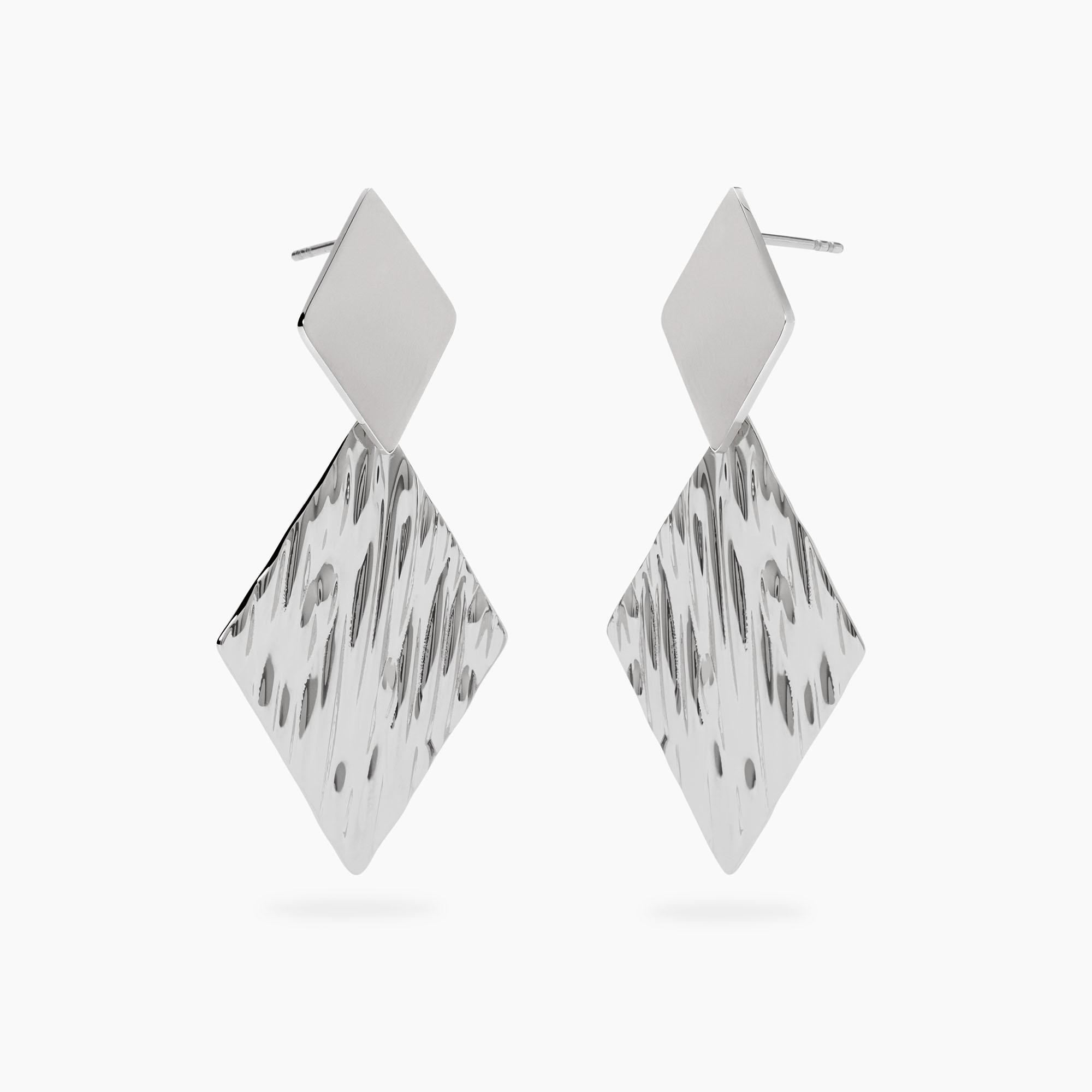 Orecchini Donna Kidult con Pendenti Martellati 