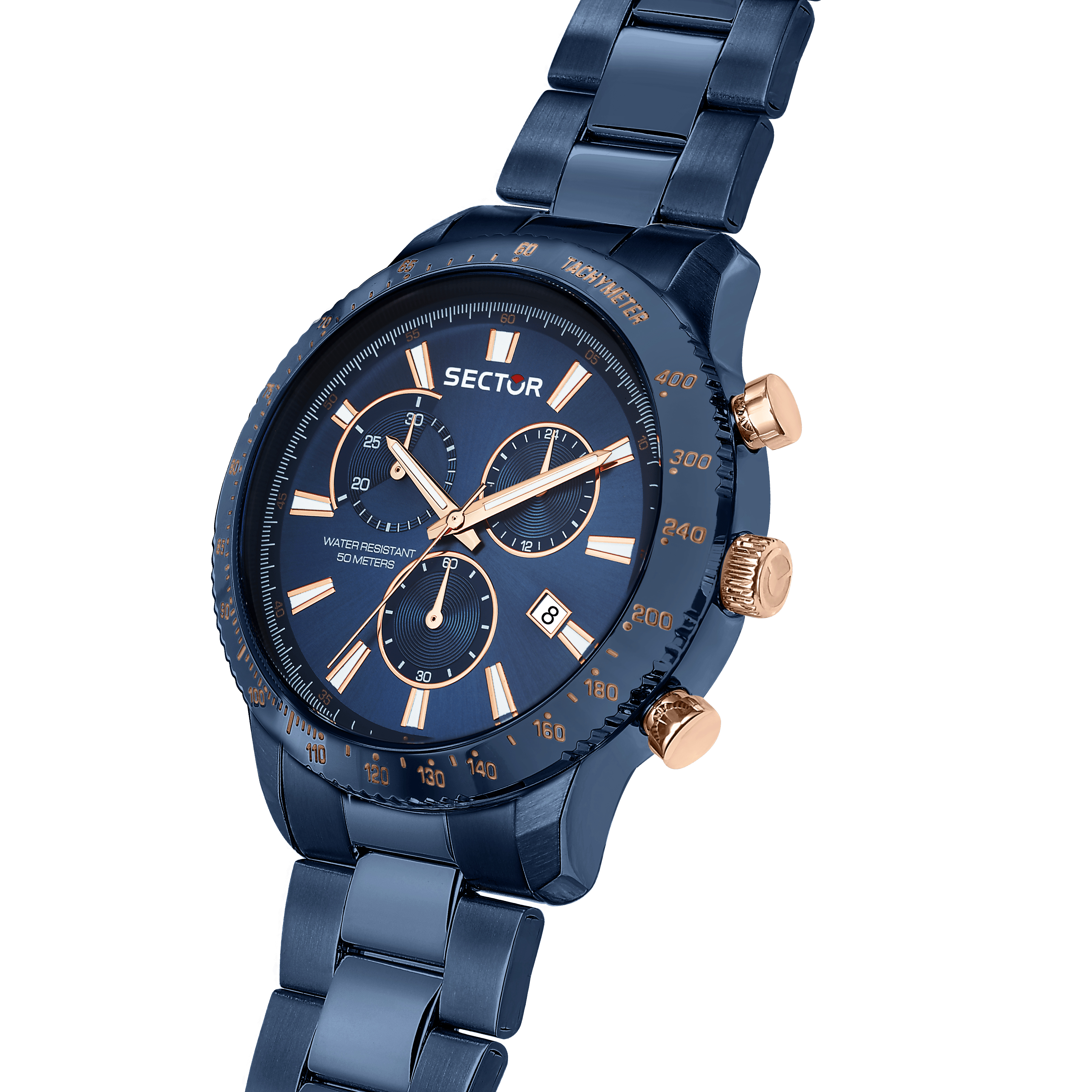 Orologio Uomo Sector 270 al Quarzo con Quadrante Blu 45 mm