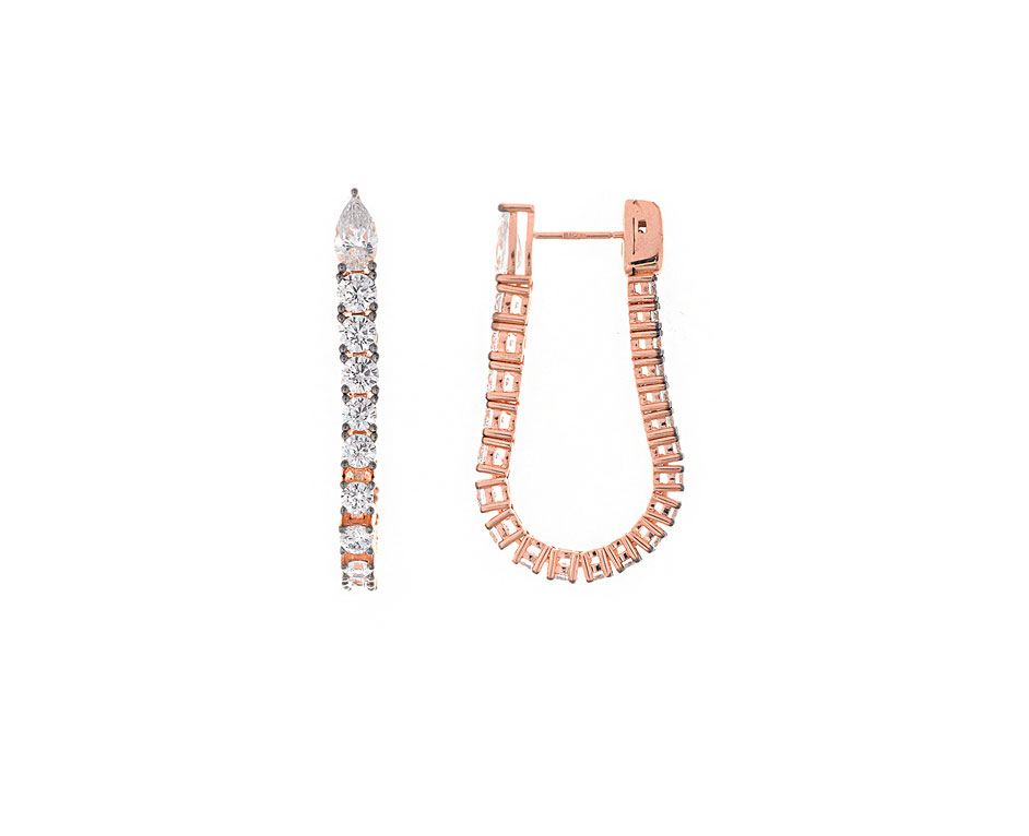 Orecchini Donna Salvatore Plata Eclat a Cerchio