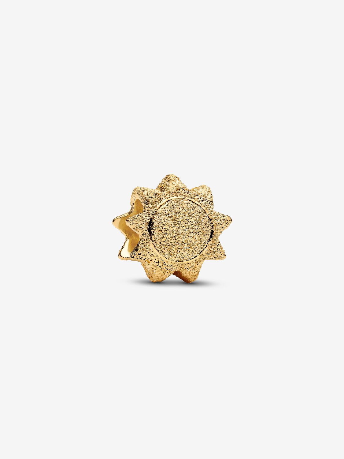 Mini Charm Pandora Sole effetto diamantato