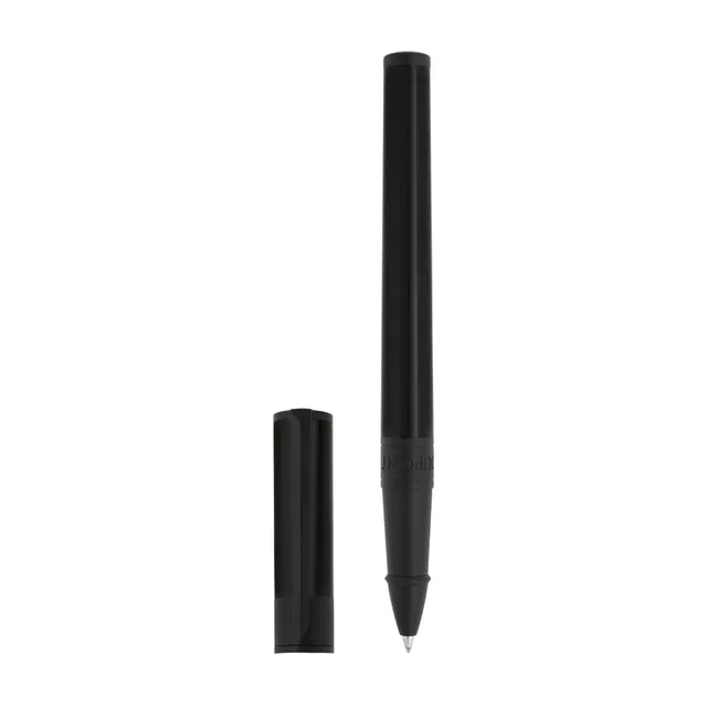 Penna Roller Dupont Initial in Lacca Nera e Finitura Nera Opaca