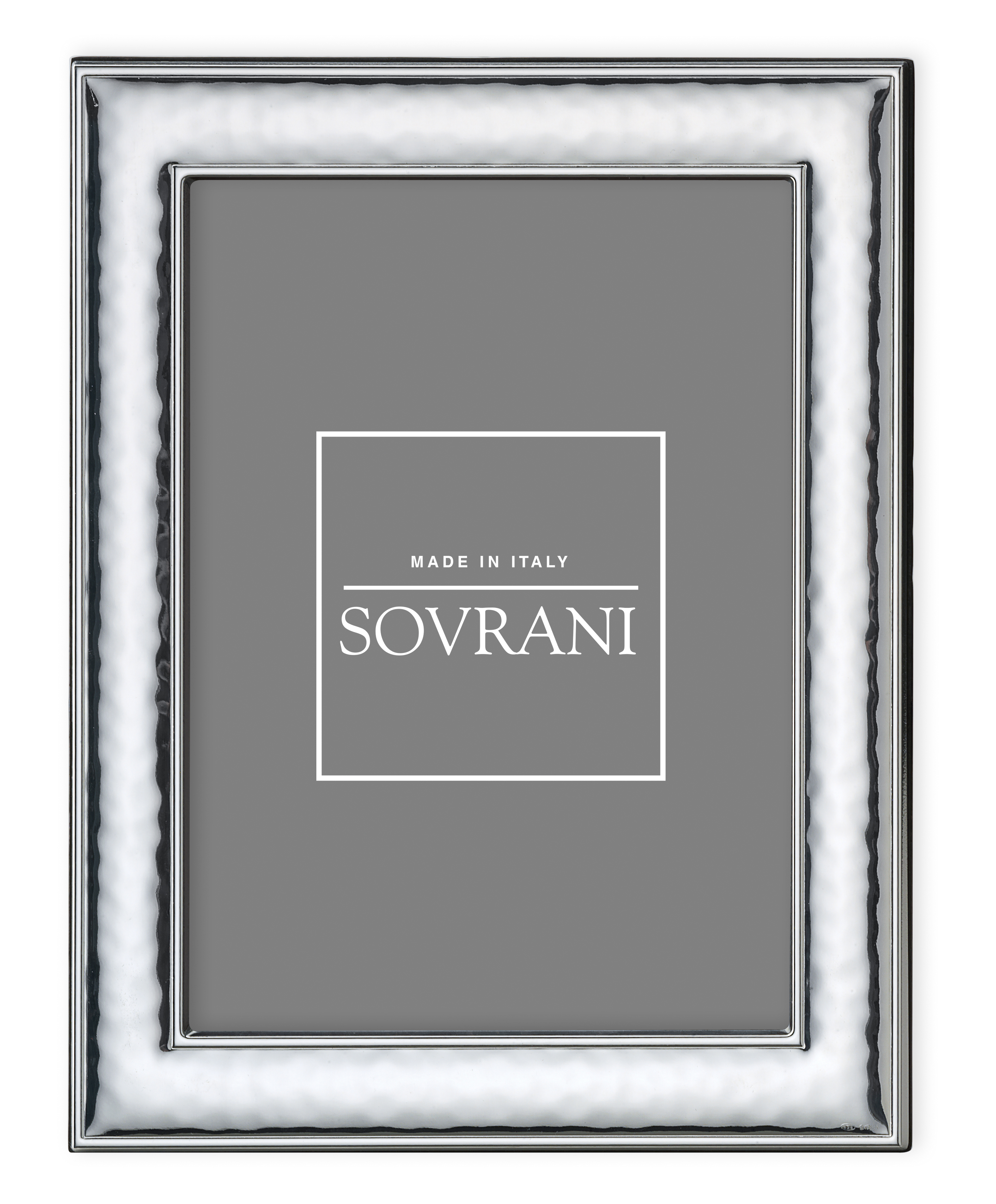 Portafoto Sovrani Martellato Fascia Stretta 18x24