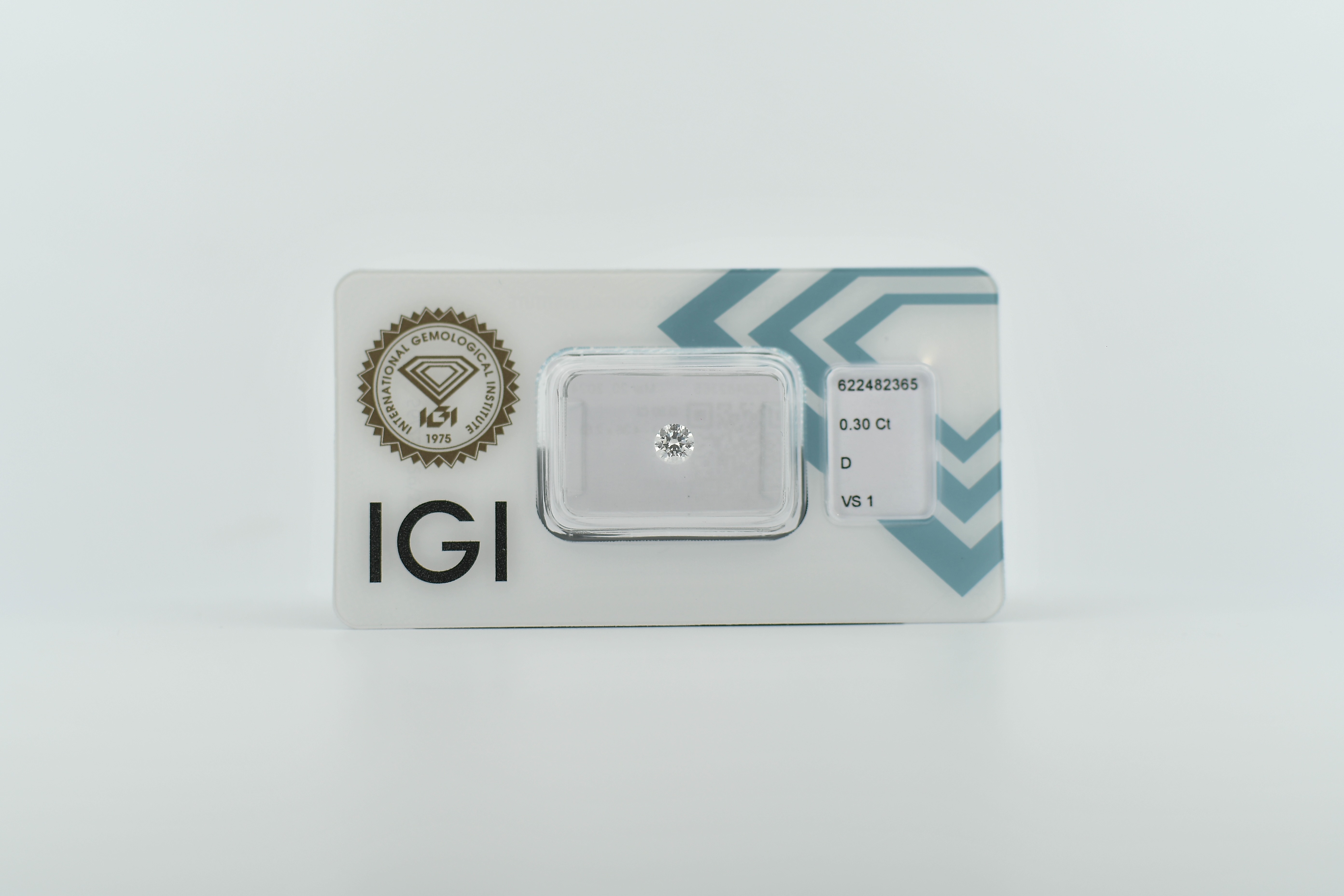 Diamante Certificato IGI Blisterato 0,30 ct D VS1