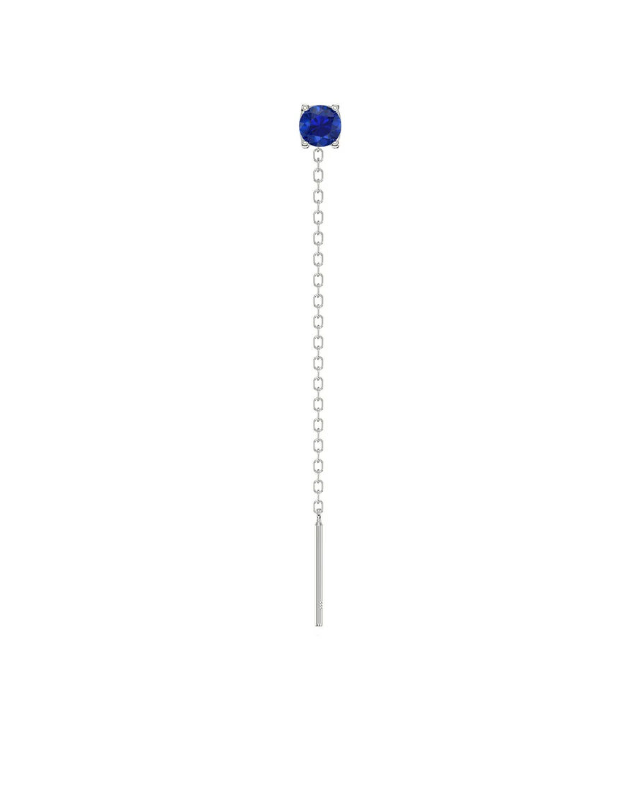 Orecchino Saliscendi Donna Amabile Lovli Luce con Punto Luce Blu 