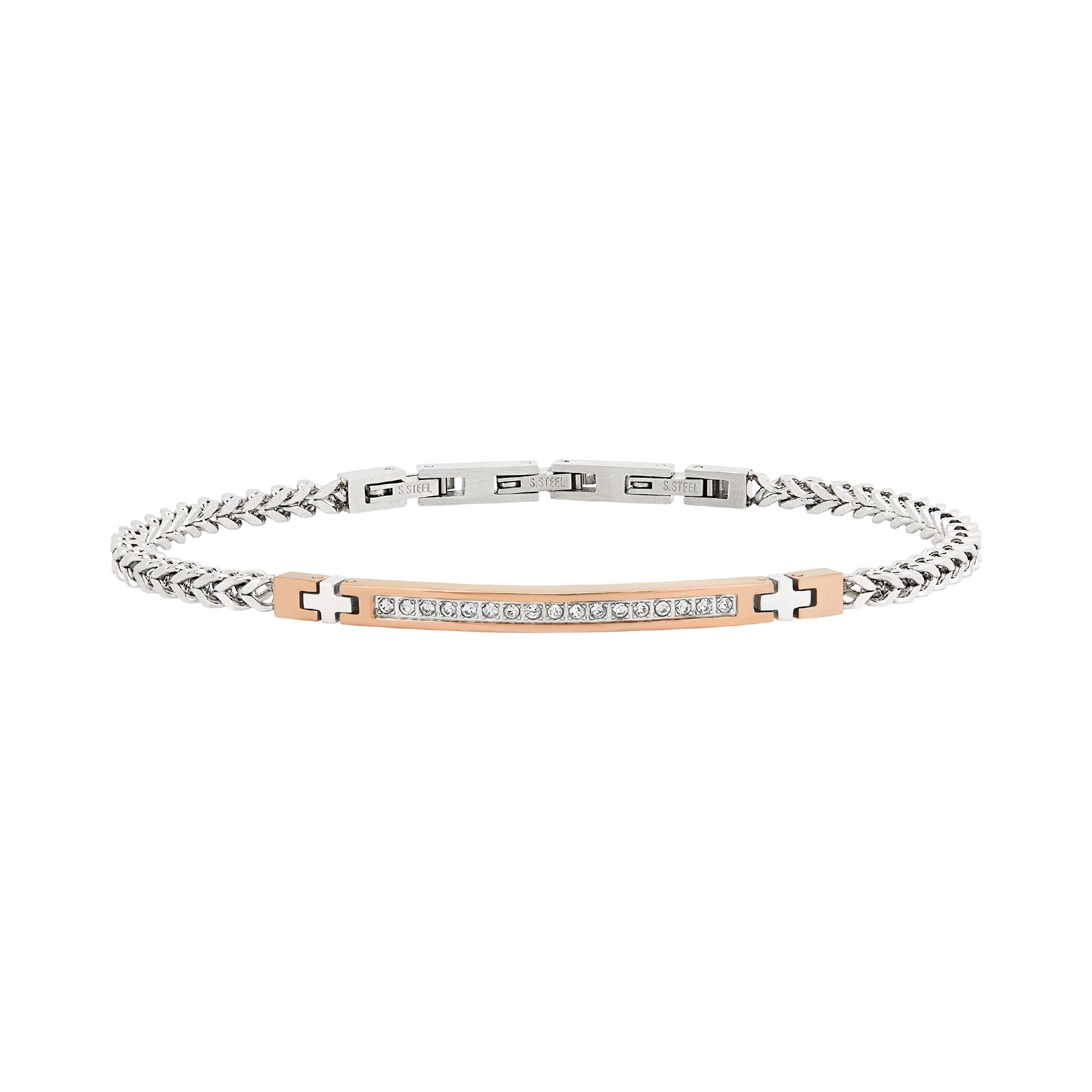 Bracciale Breil Light Row Bicolor e Cubic Zirconia