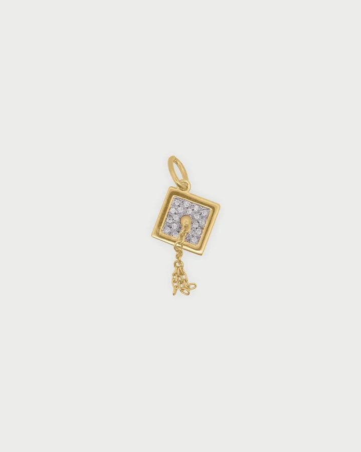 Charm Rue Des Mille Charm Bar Laurea in Argento 925 