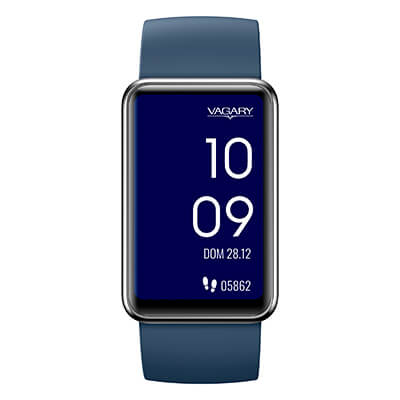 Smartwatch Vagary al Quarzo Cassa 27 mm Cinturino in Silicone Blu