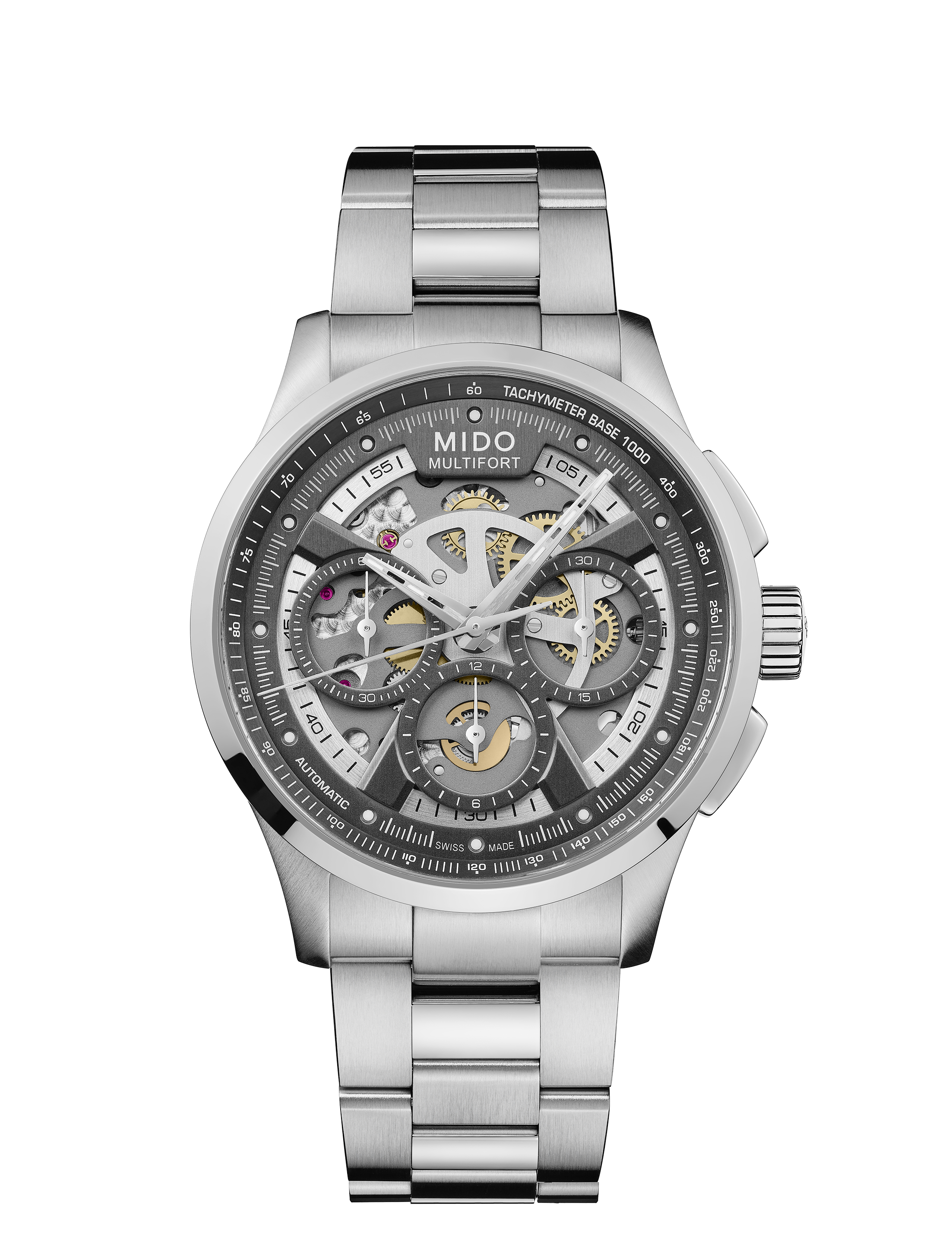 Orologio Mido Multifort Skeleton Chronograph