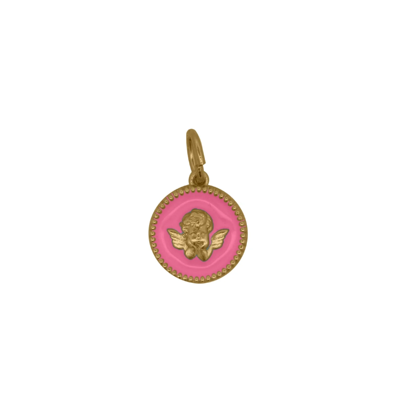 Charm Rue Des Mille Charm Bar Smalto Rosa con Angelo 