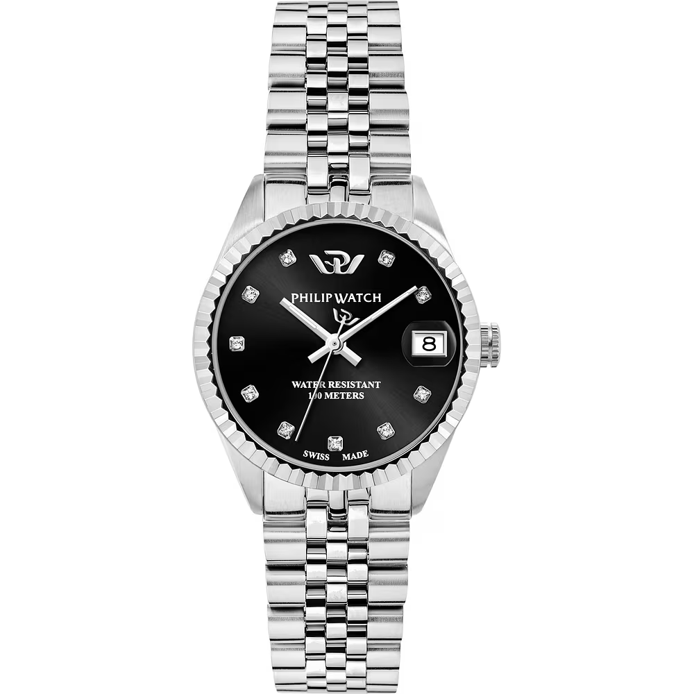 Orologio Donna Philip Watch Caribe Urban al Quarzo con Quadrante Nero 31 mm 