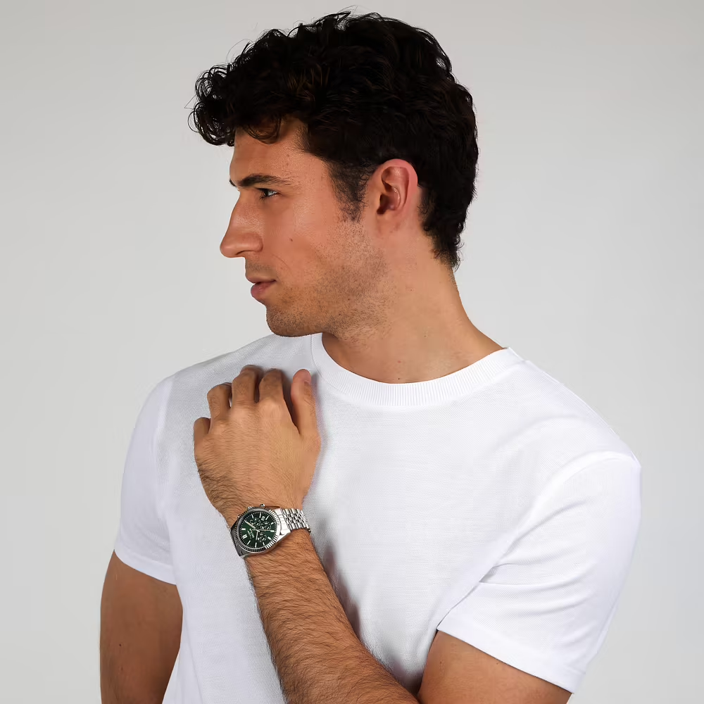 Orologio Uomo Sector 240 al Quarzo con Quadrante Verde 41 mm 