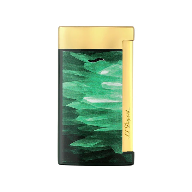 Accendino Dupont Slim 7 Laccato Verde