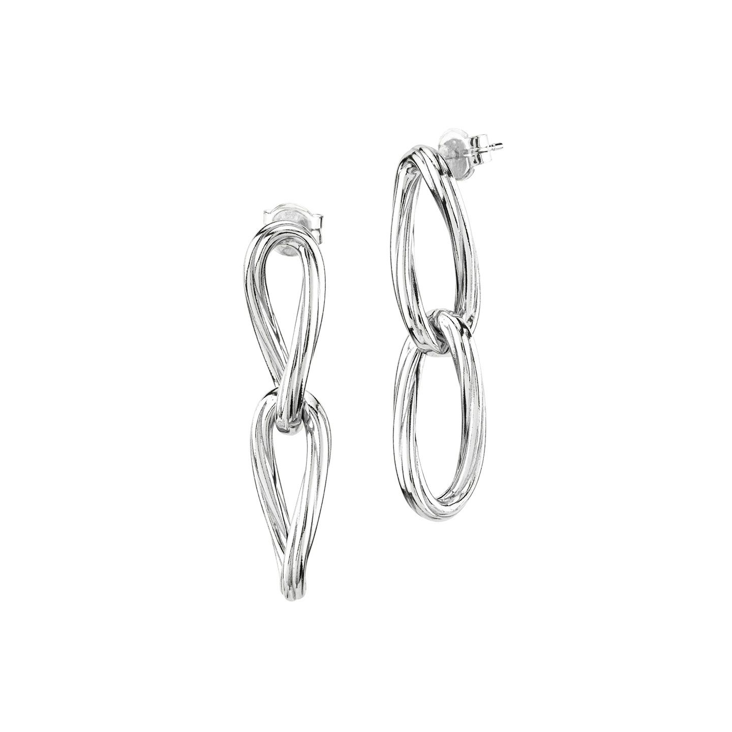 Orecchini Donna Boccadamo con Catena Ovale ad Elica 