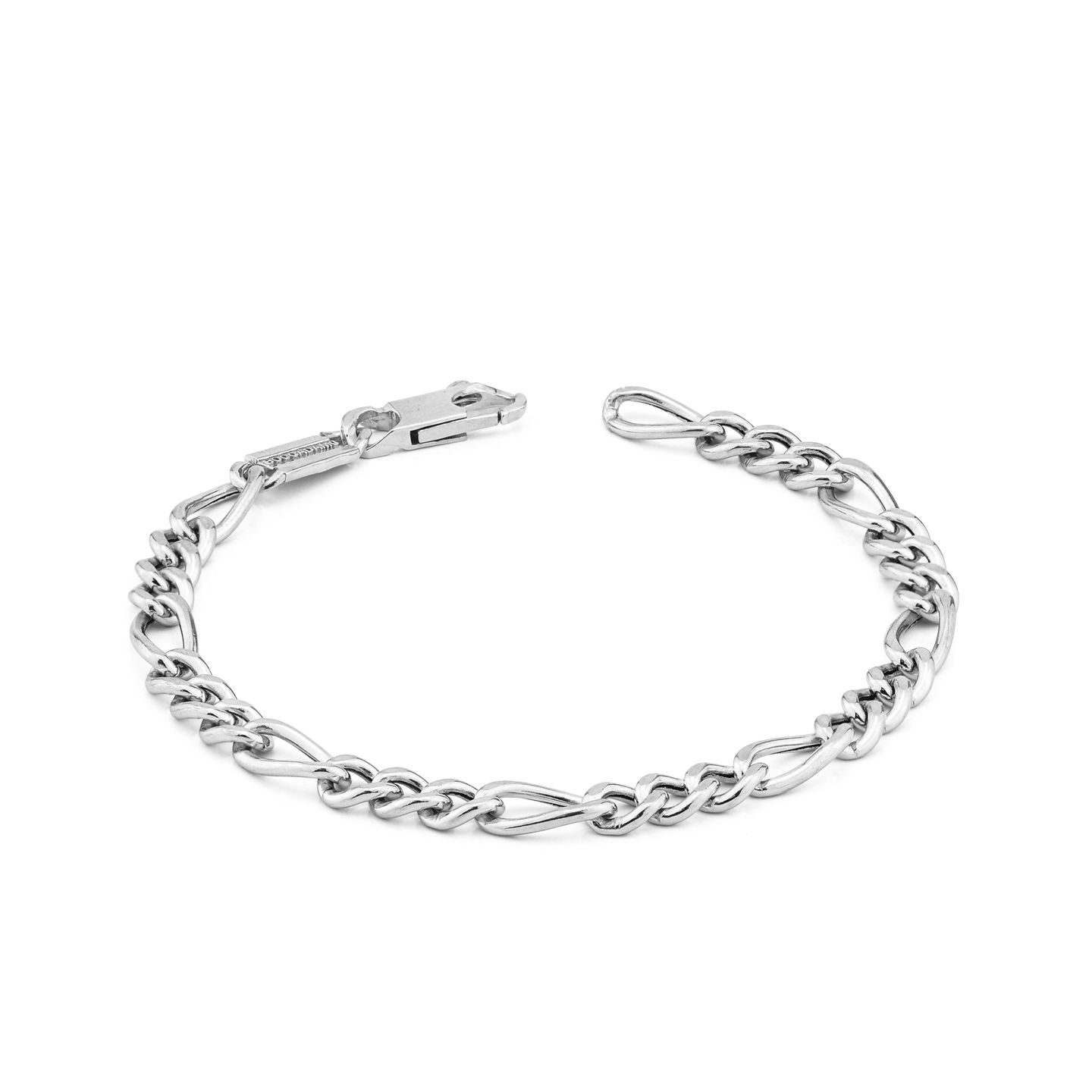 Bracciale Uomo Boccadamo Maglia Grumetta Fantasia Grande 