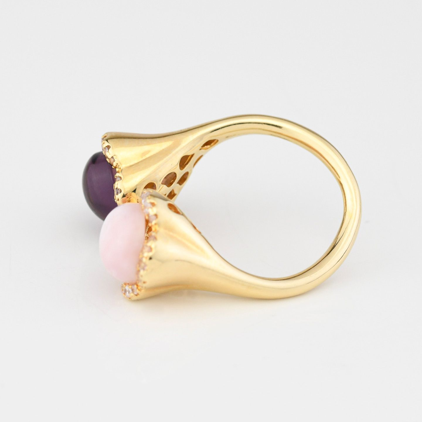 Purelei® Kumu O Anello Donna In Acciaio Inox - Colori Oro, Argento, Oro Rosa - Resistente All'Acqua, Disponibile In Varie Misure - Gioiello Minimal E Di Tendenza