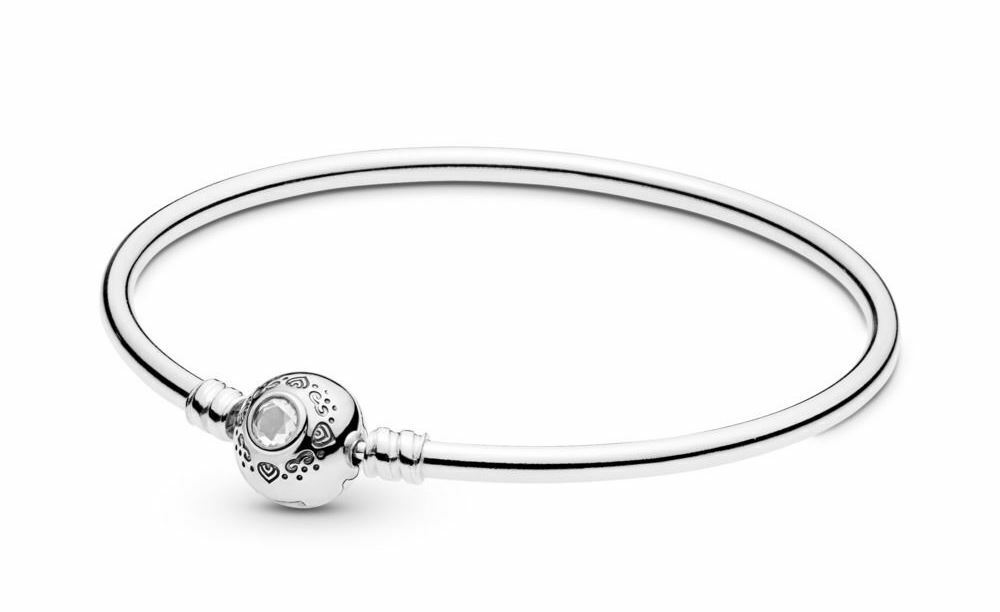 Disney, Bracciale Rigido Pandora di Jasmine & Aladdin 