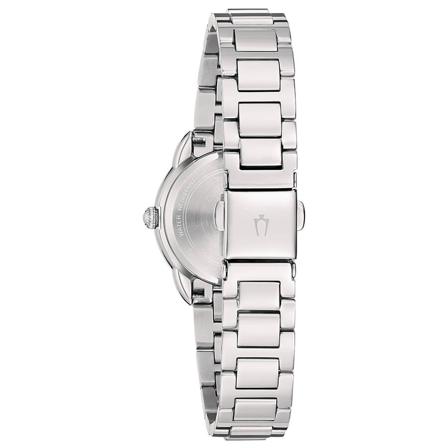 Orologio Donna Bulova Classic Lady al Quarzo con Quadrante Silver 27 mm con Diamanti 