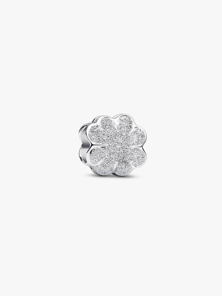 Mini Charm Pandora Quadrifoglio Effetto Diamantato