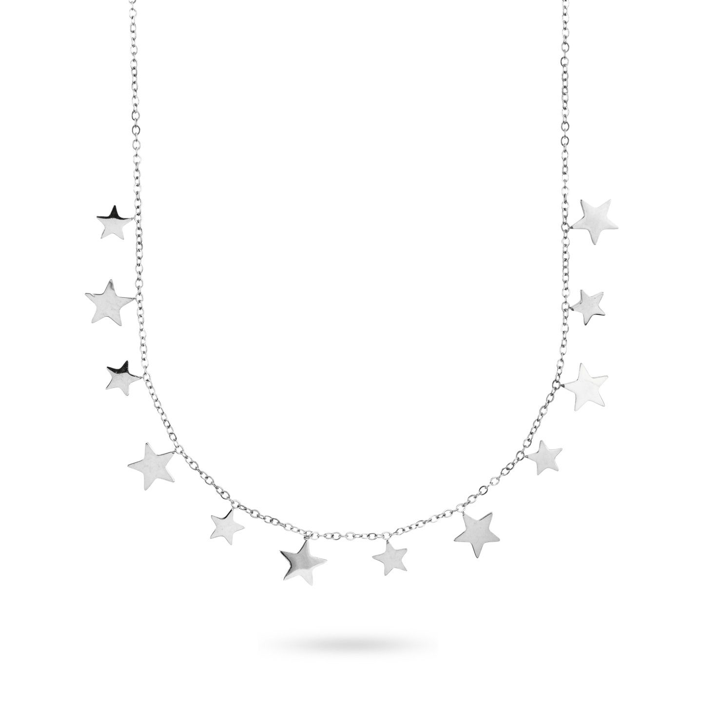 Collana Donna Boccadamo in Acciaio con Stelle