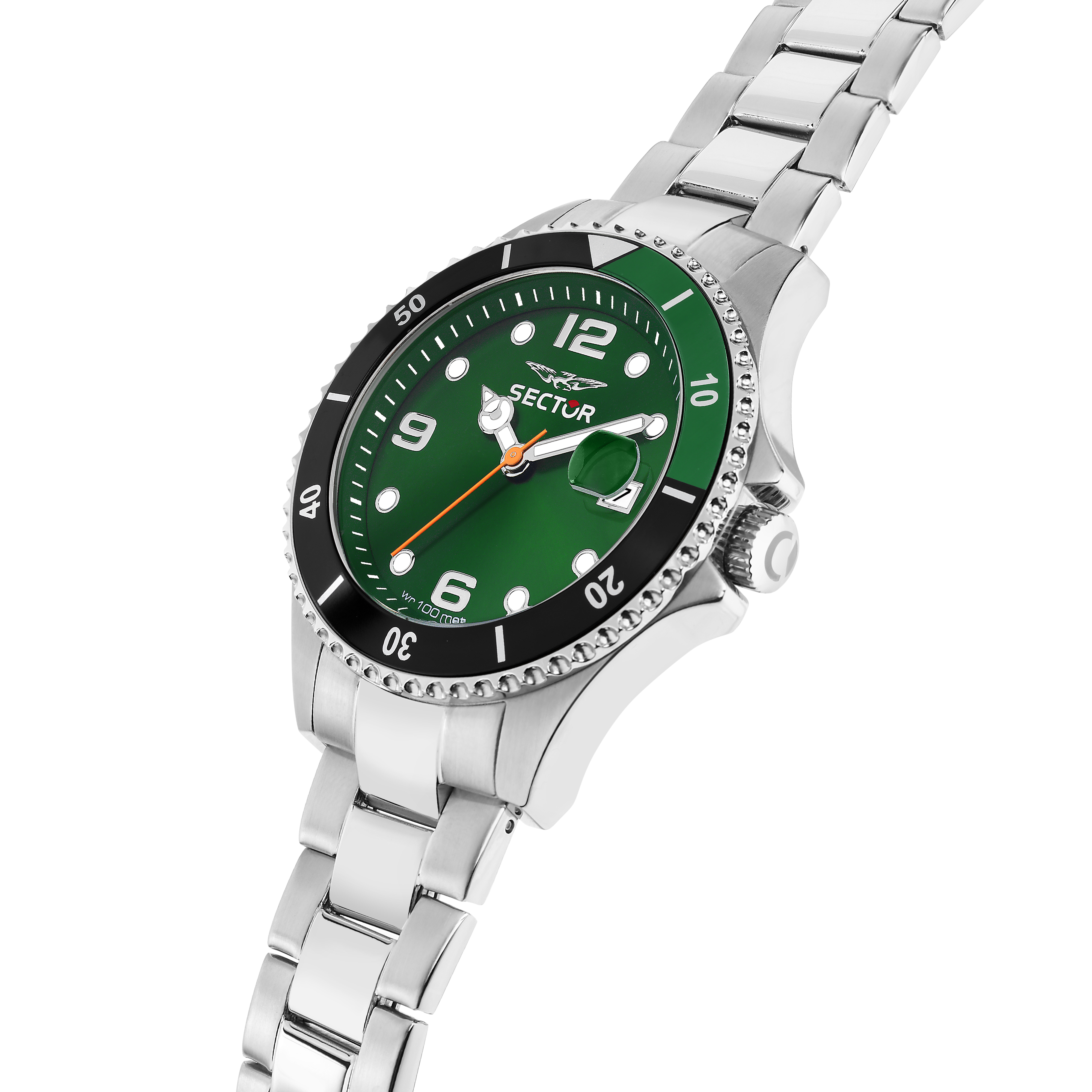 Orologio Uomo Sector 230 al Quarzo con Quadrante Verde 39 mm 