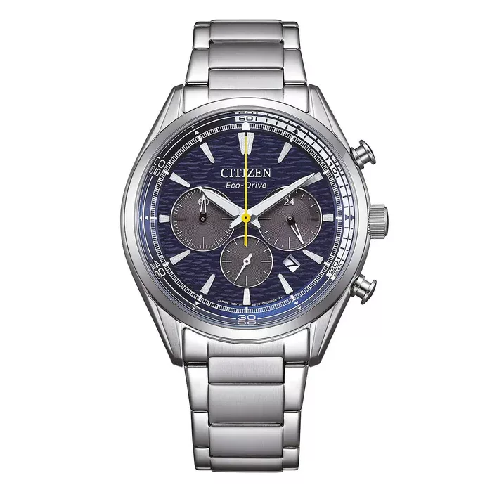 Orologio Uomo Citizen Sport Eco-Drive con Quadrante Blu 43 mm 