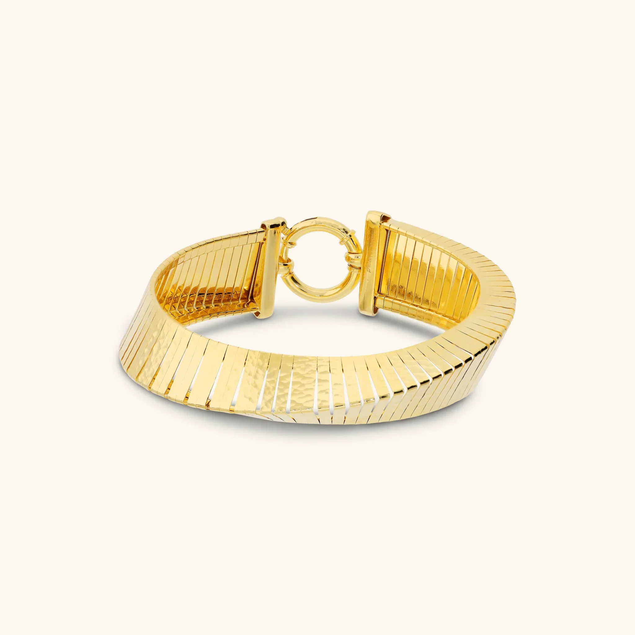 Bracciale Donna Etrusca Cleopatra Ritorto Martellato