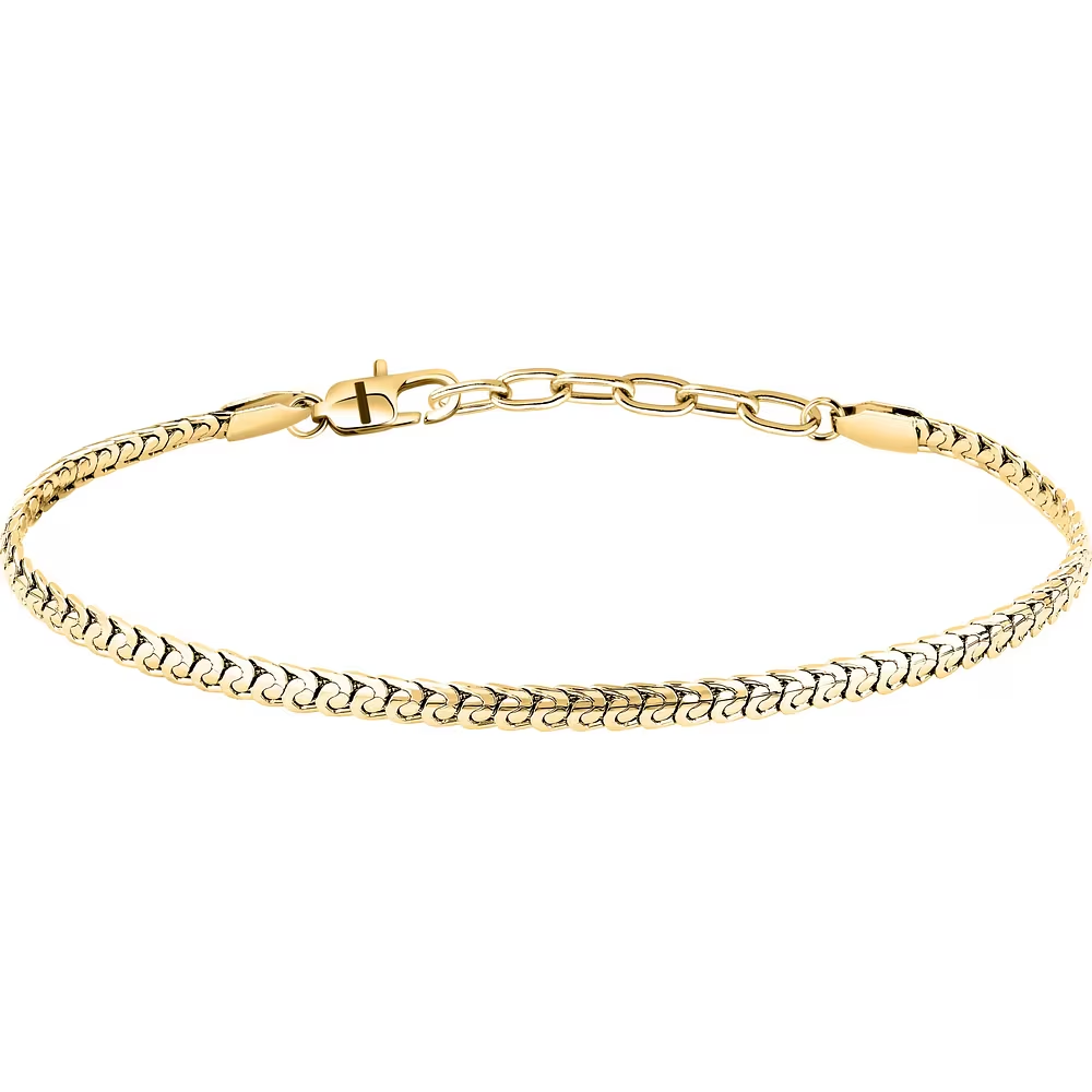 Bracciale Uomo Sector Basic in Acciaio Dorato 