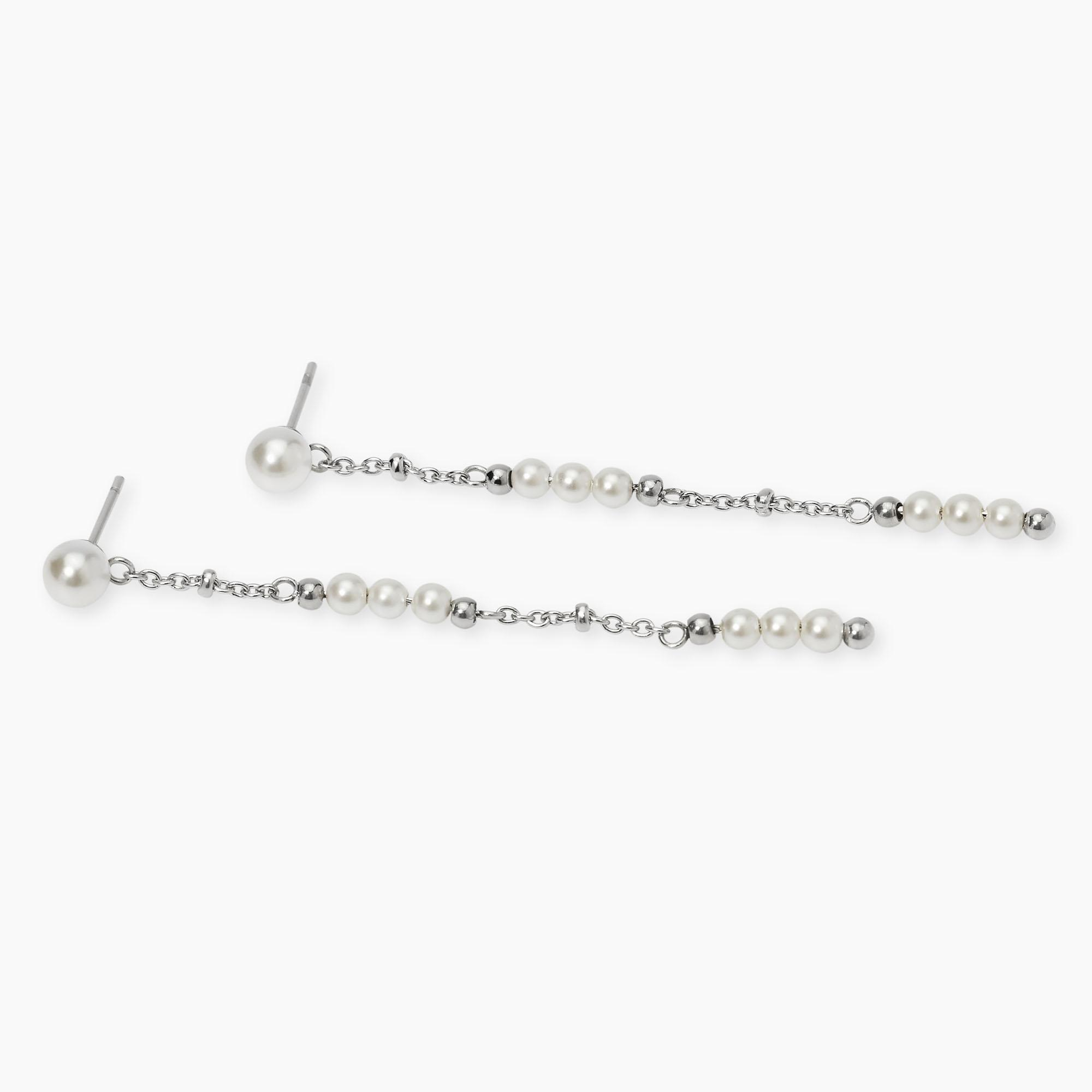 Orecchini Donna Kidult con Pendenti con Perle Conchiglia